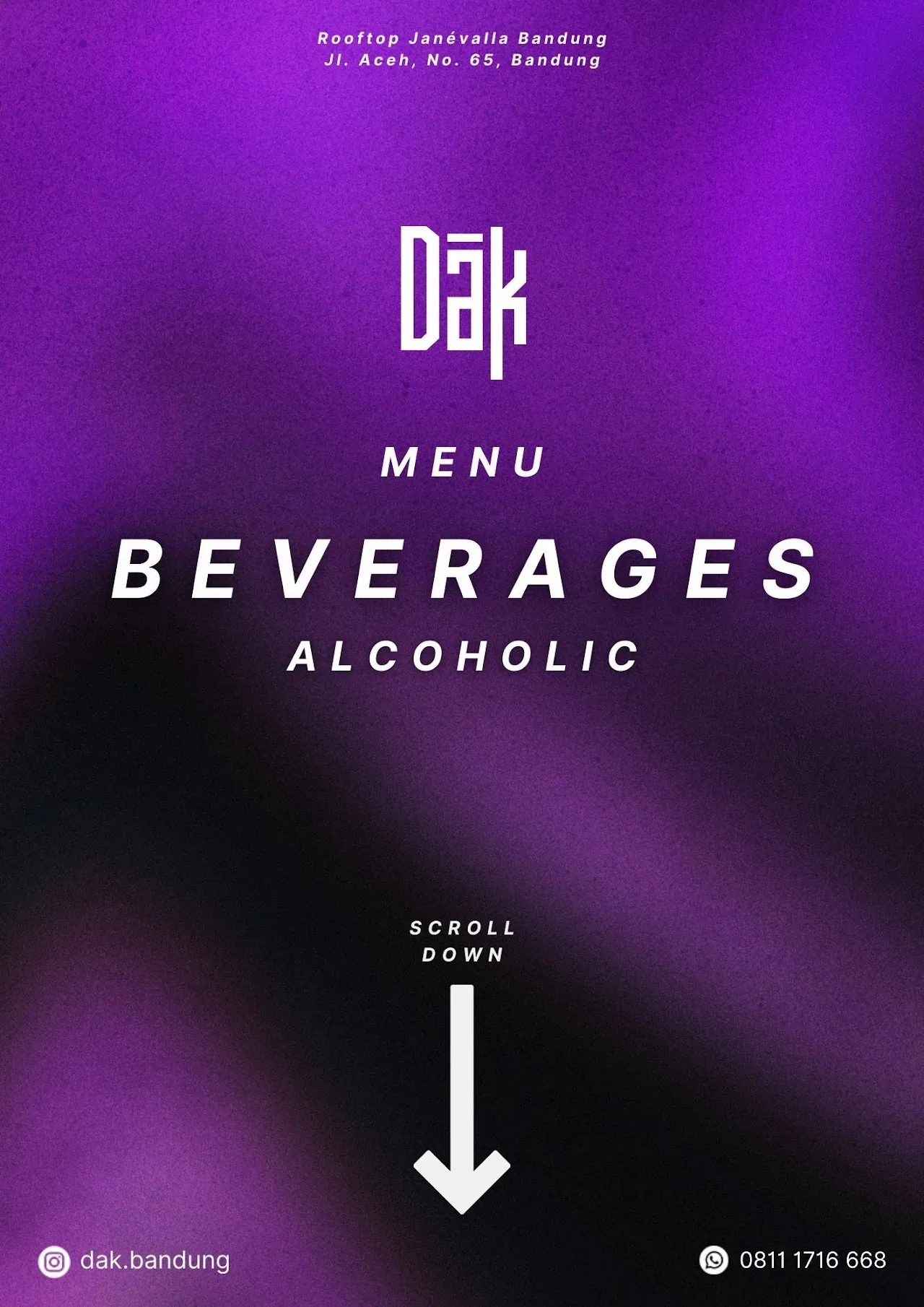 DAK Social Club menu 36
