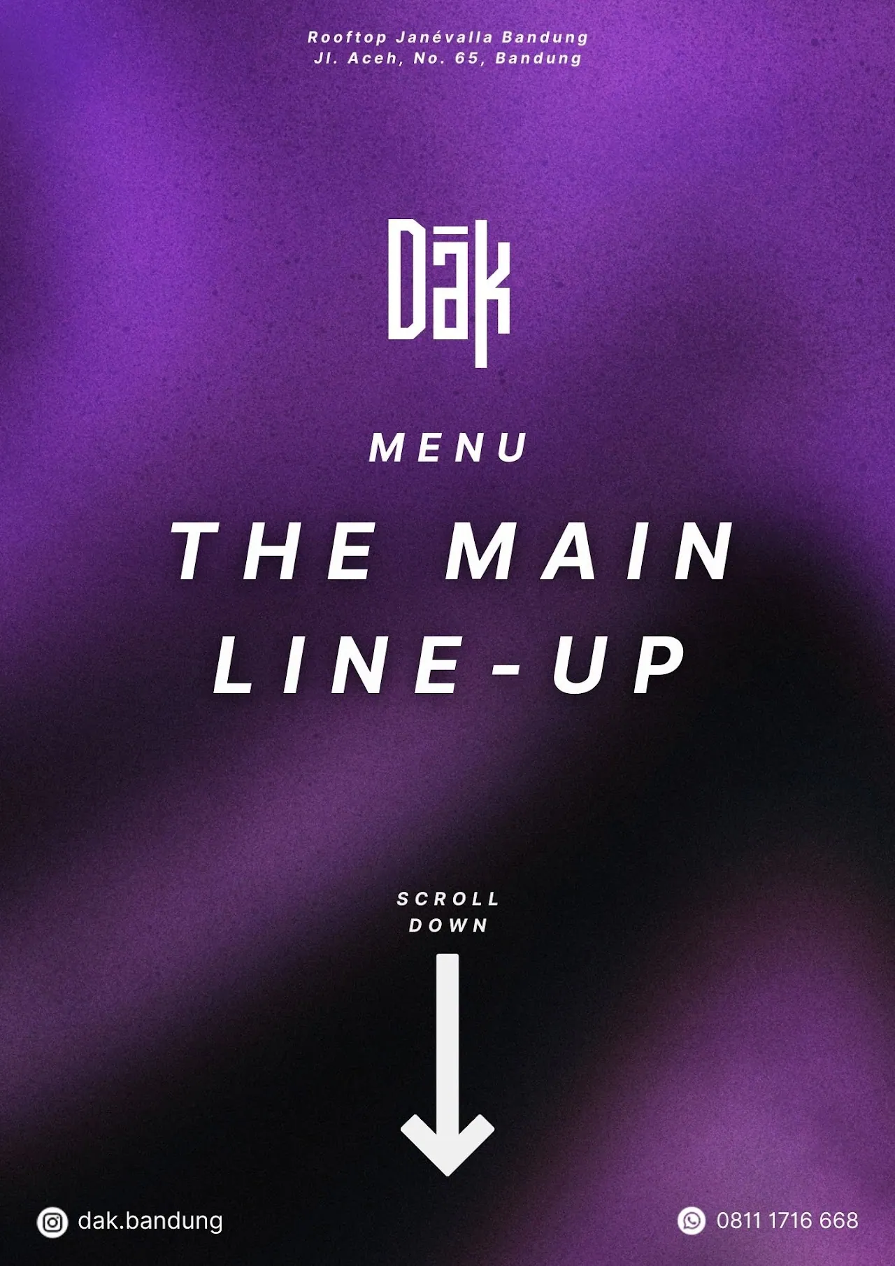 DAK Social Club menu 7