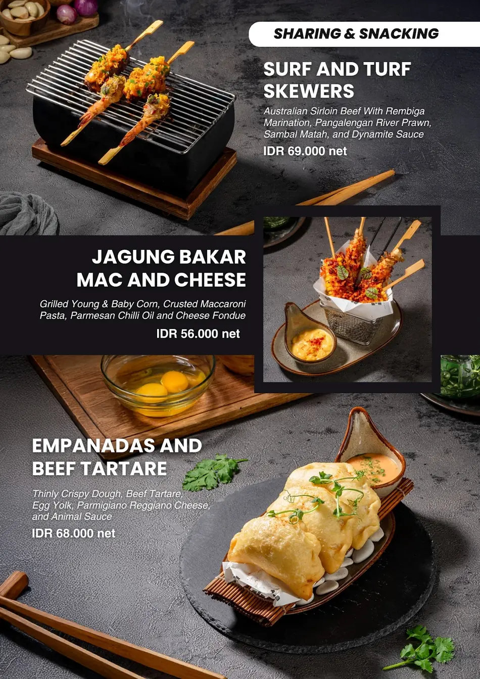 DAK Social Club menu 4