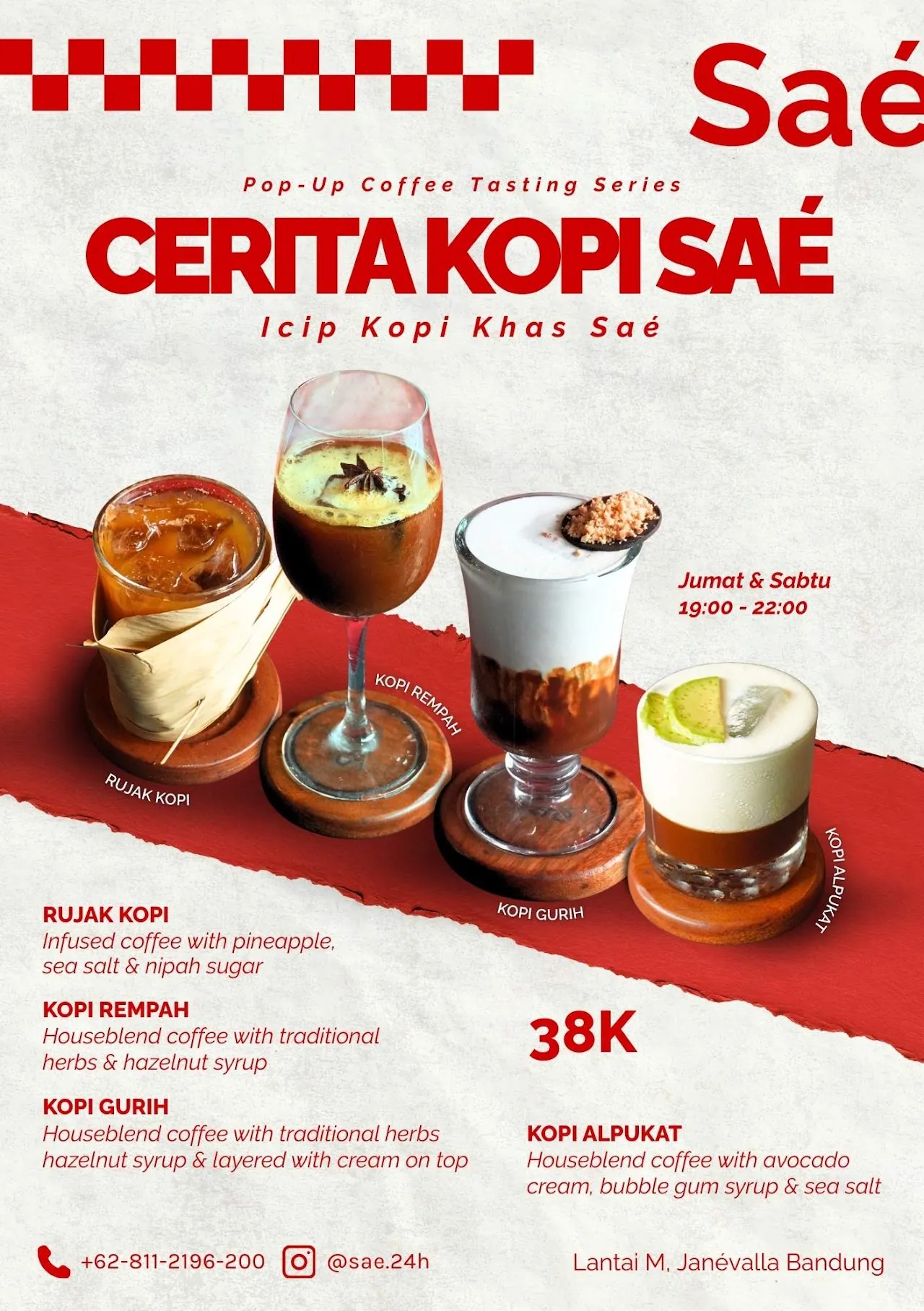 Saé 24H menu 1