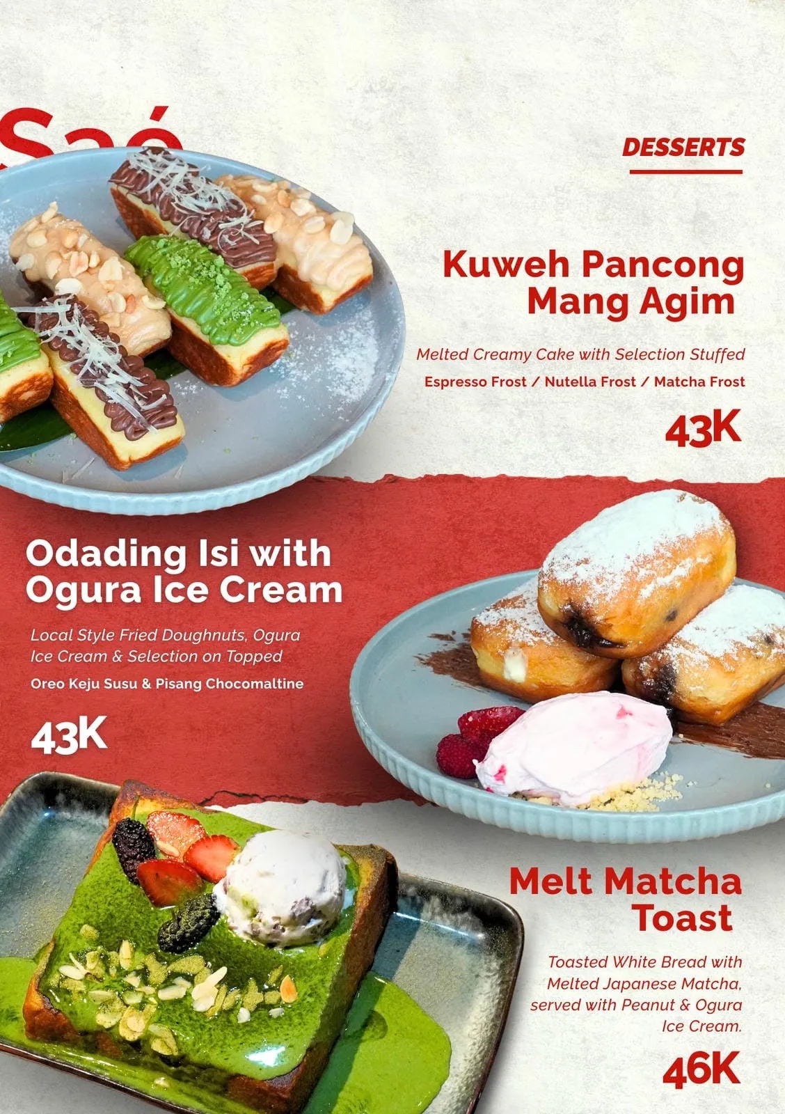Saé 24H menu 21