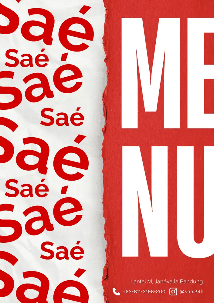 Saé 24H menu 2
