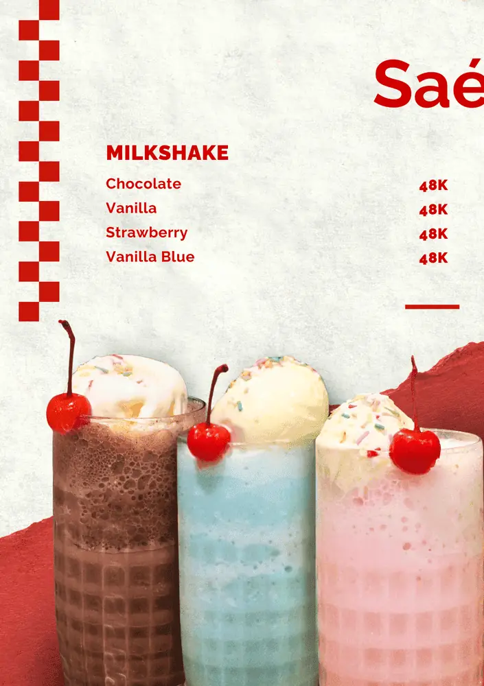 Saé 24H menu 24